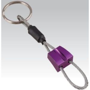 Брелок в форме закладки с кольцом для ключей Mini- Chock key holder 835KEY