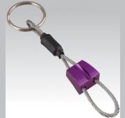 Брелок в форме закладки с кольцом для ключей Mini- Chock key holder 835KEY